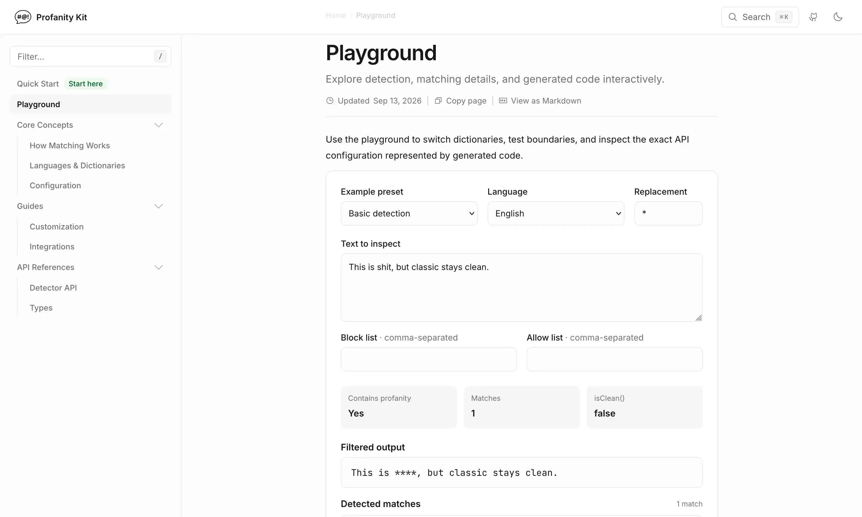 Profanity Kit screenshot 2